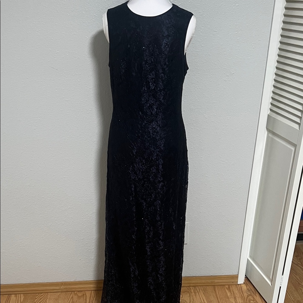 Rimini Elegant Navy Maxi Gown